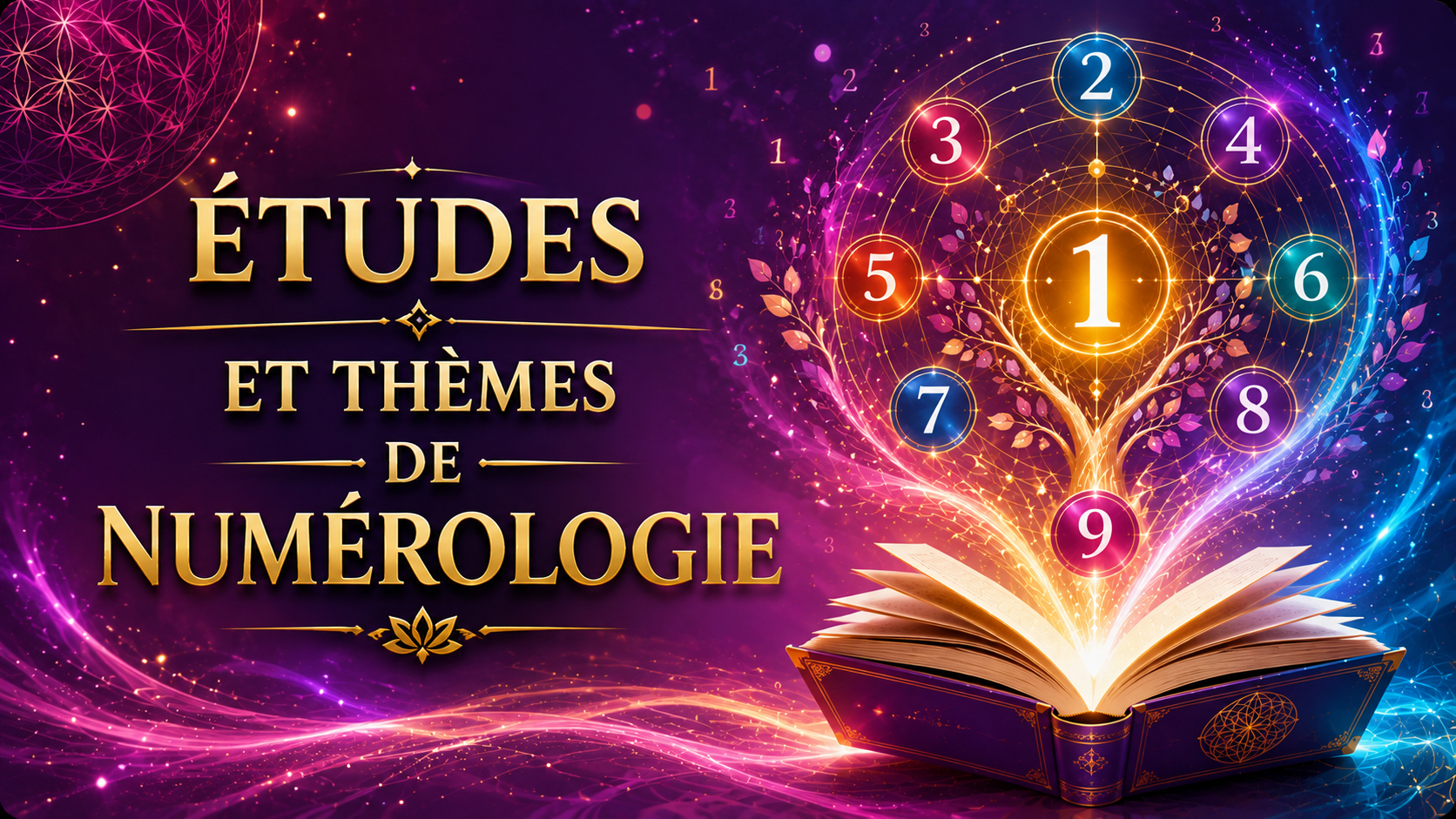 Études et thèmes de numérologie